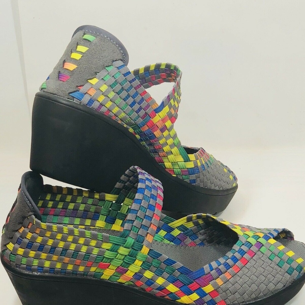 Steve Madden Brynn Wedge Mary Jane Sandal 10 - Picture 3 of 8